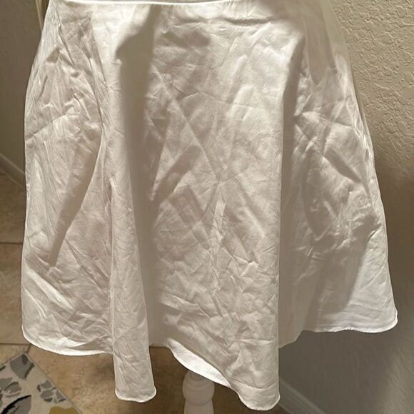 Show Me Your Mumu Womens Medium Mini Dress White Tie Shoulders Smocked Back NWOT - Picture 8 of 9